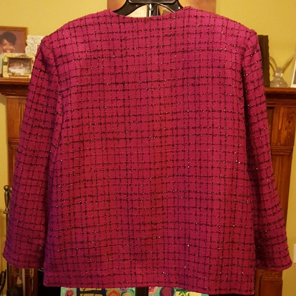 Alfred Dunner Tweed Blazer - Picture 2 of 3